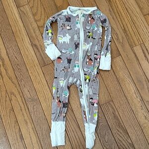 Little Sleepies Cozy Cats Zippy - Sz 6-12 months